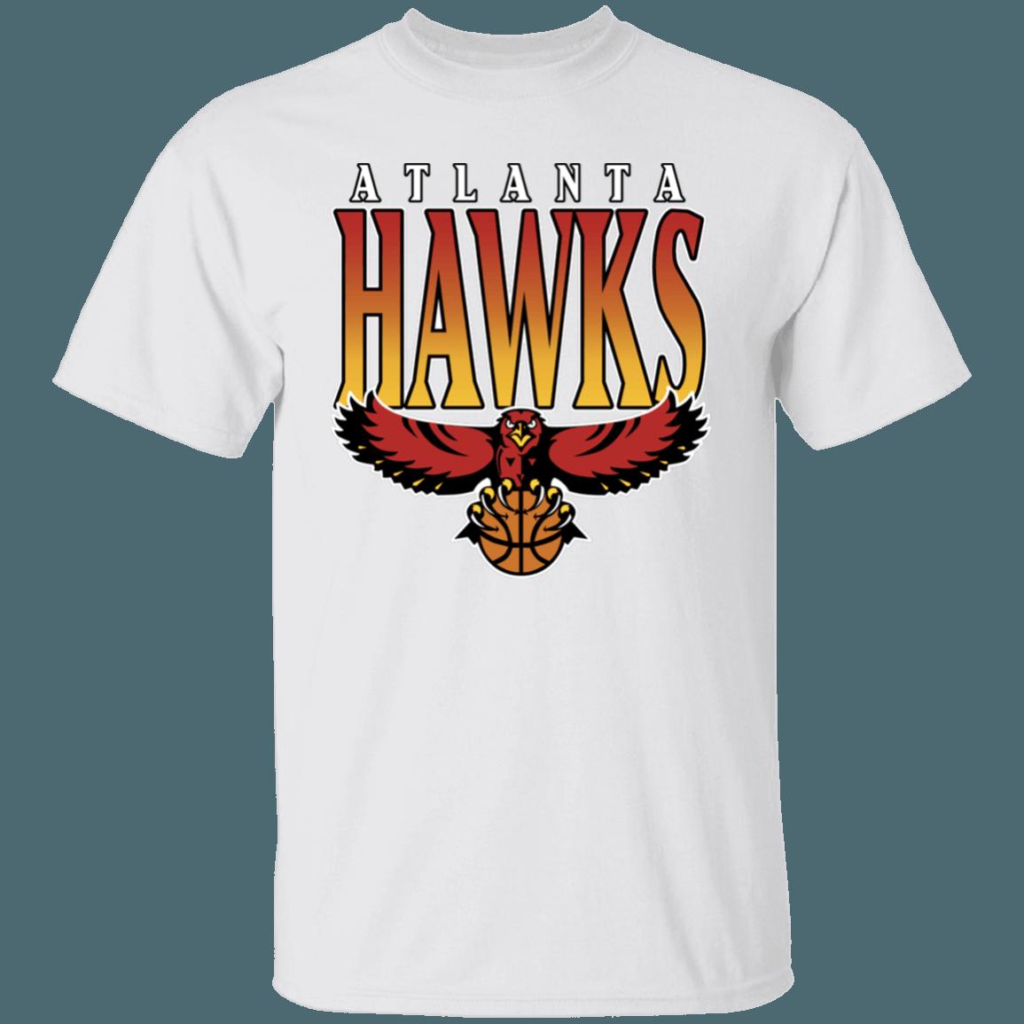 Atlanta Hawks Retro NBA Fan T-Shirt Sweatshirt Hoodie - Image 4