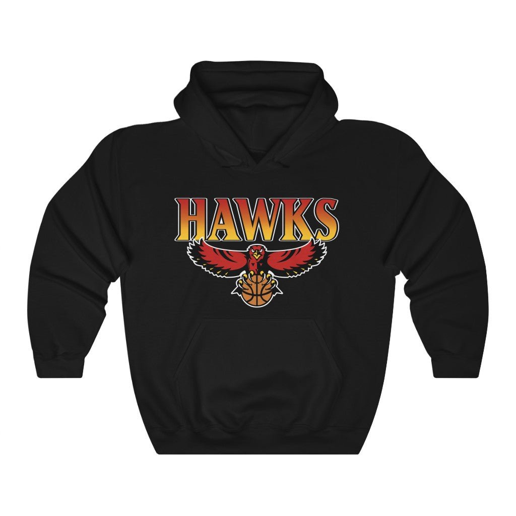 Atlanta Hawks Vintage 90's NBA Sweatshirt Hoodie Shirt For NBA Fans
