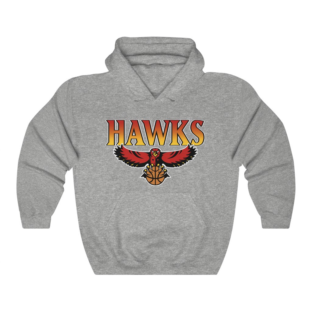 Atlanta Hawks Vintage 90's NBA Sweatshirt Hoodie Shirt For NBA Fans - Image 3