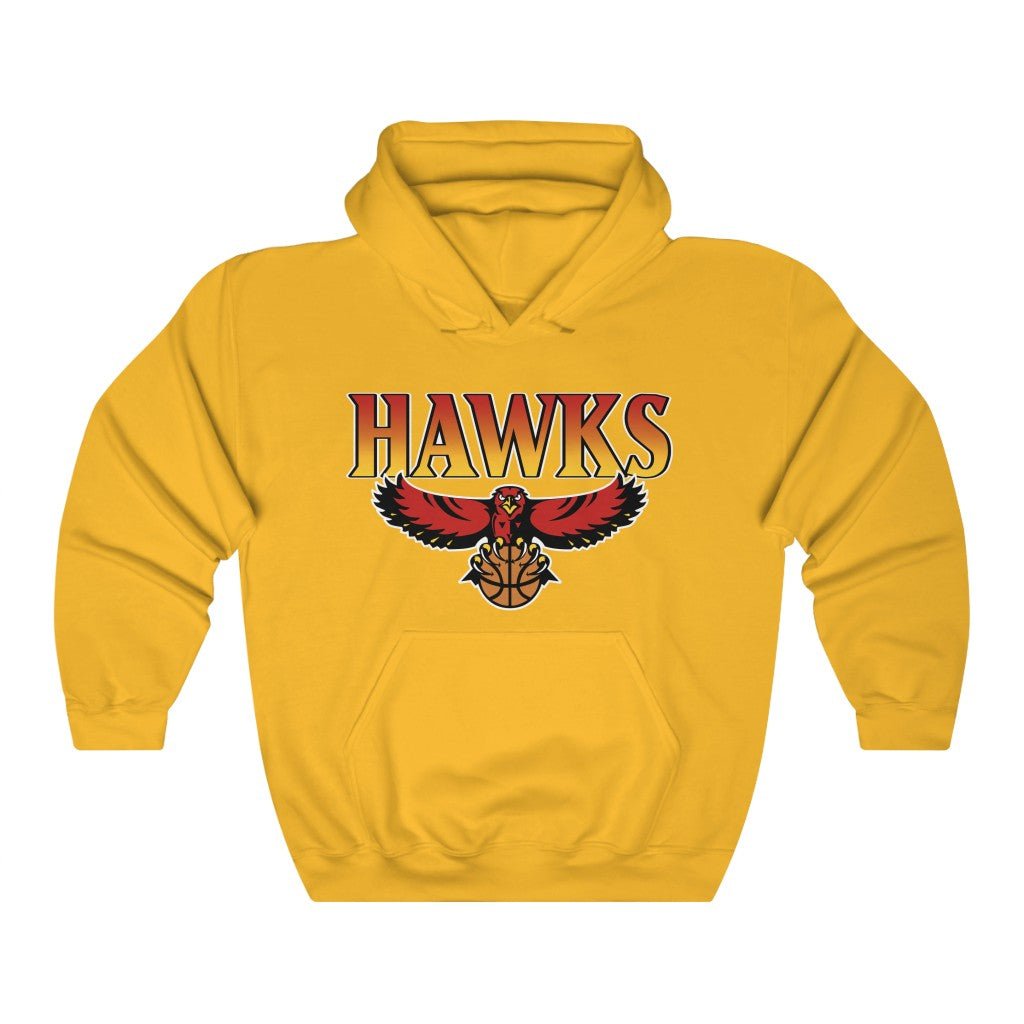 Atlanta Hawks Vintage 90's NBA Sweatshirt Hoodie Shirt For NBA Fans - Image 4