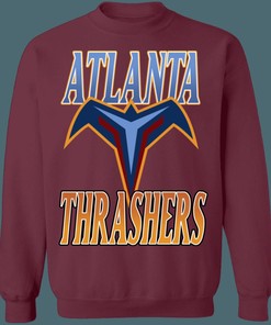 Atlanta Thrashers Retro NHL Sweatshirt Hoodie TShirt For Hockey Lovers Sweater
