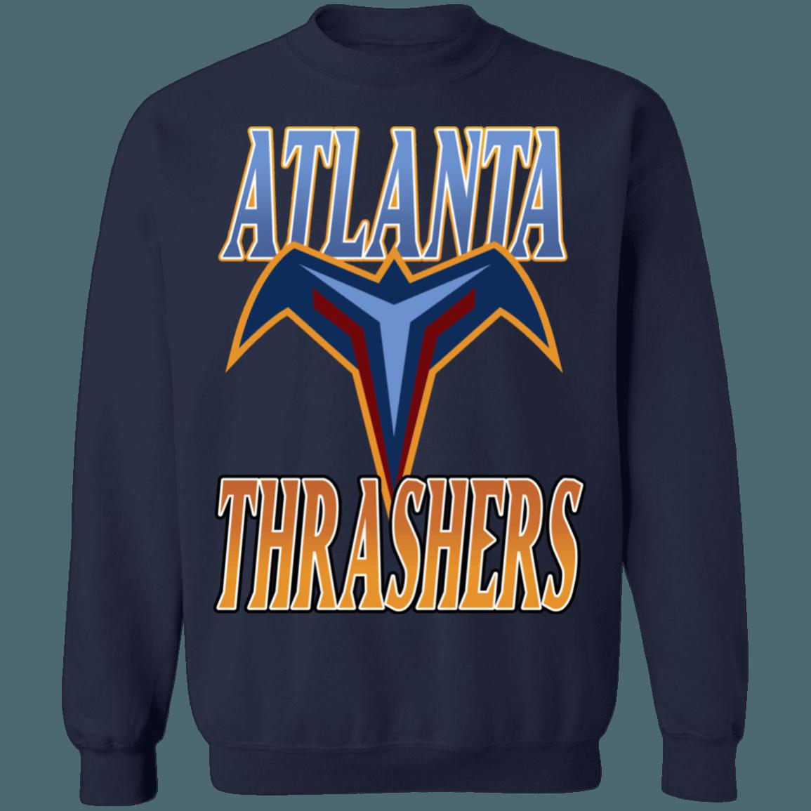 Atlanta Thrashers Retro NHL Sweatshirt Hoodie TShirt For Hockey Lovers Sweater - Image 4