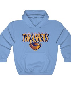 Atlanta Thrashers Vintage NHL Heavyweight Pullover Hoodie Sweatshirt Sport Shirt