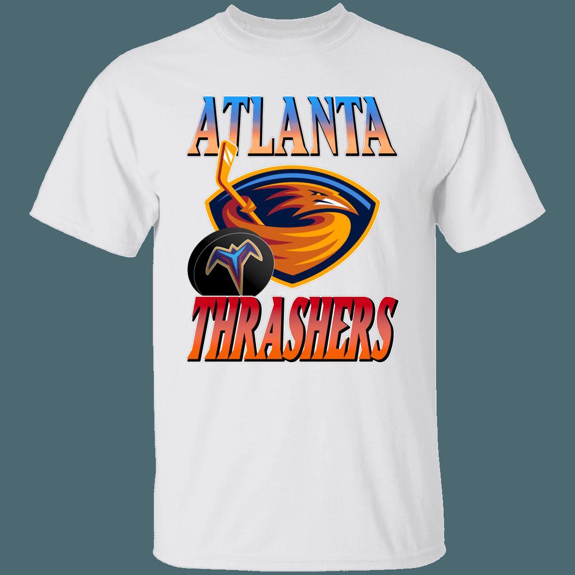 Atlanta Thrashers Vintage NHL T-Shirt Sweatshirt Hoodie National Hockey League Shirt - Image 3