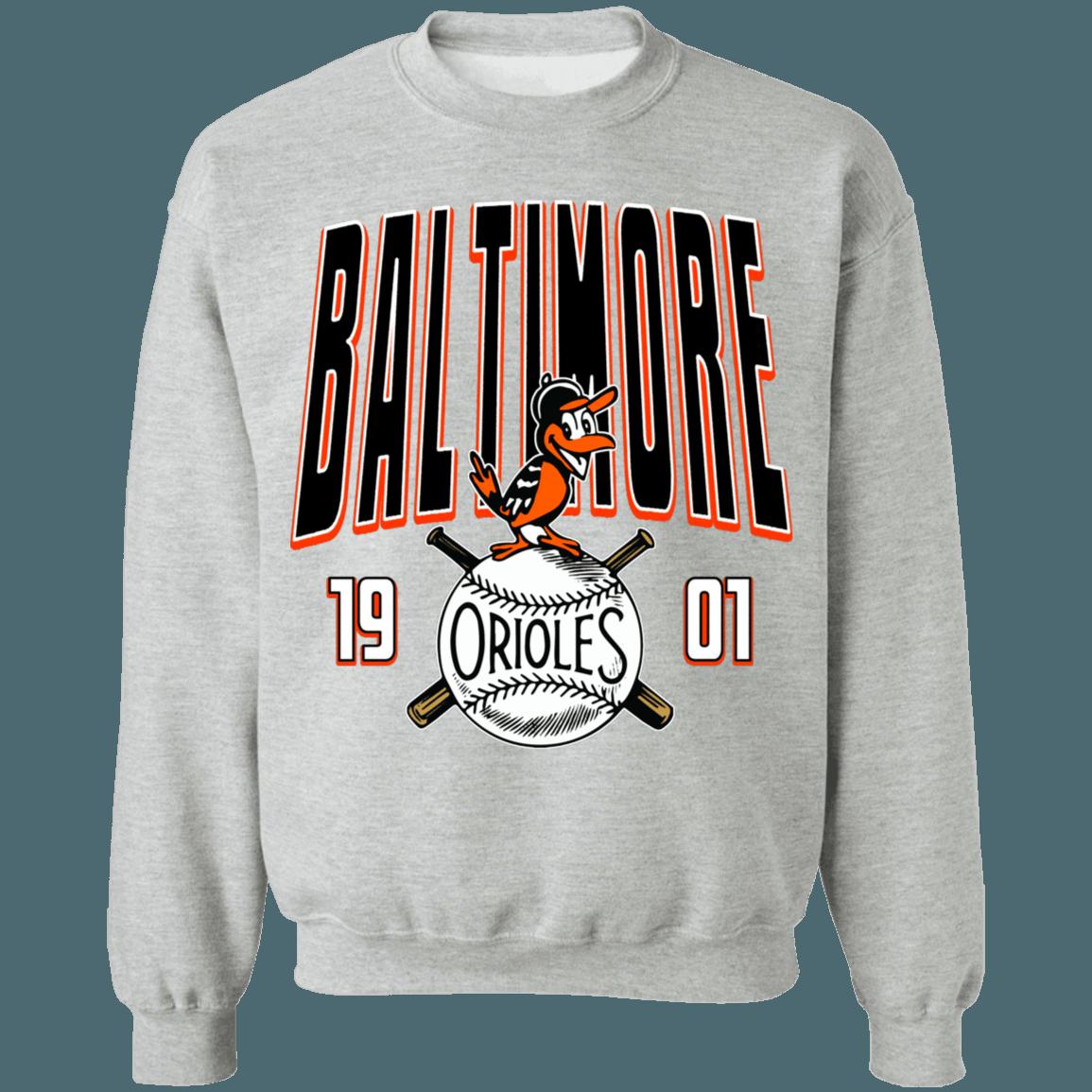 Baltimore Orioles 1901 Vintage MLB Unisex Sweatshirt Hoodie Shirt