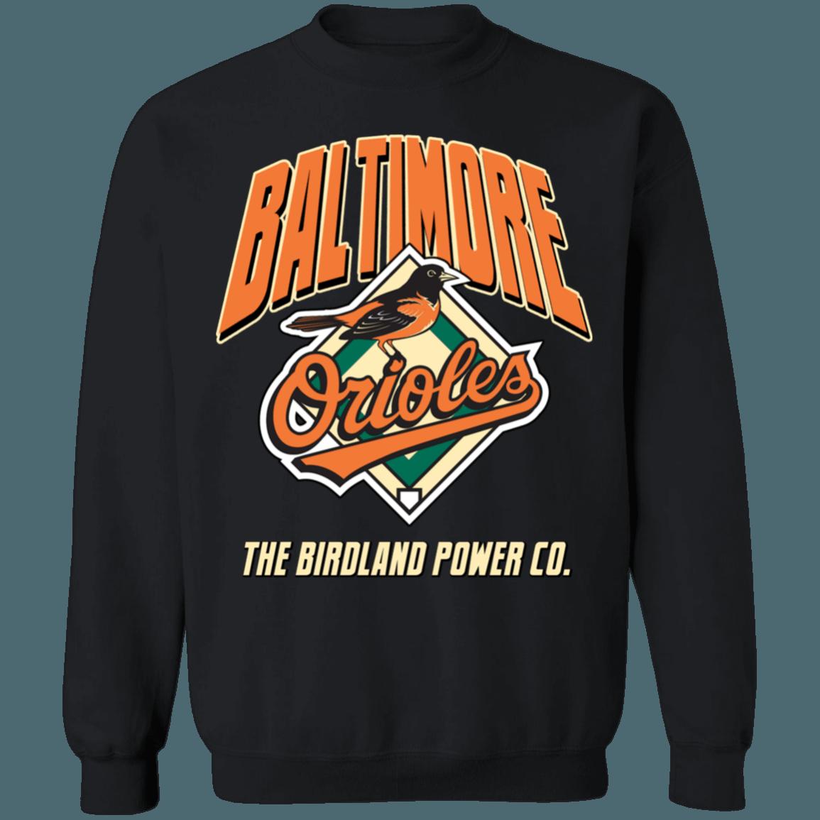 Baltimore Orioles BIRDLAND Vintage MLB Unisex Sweatshirt Hoodie Shirt