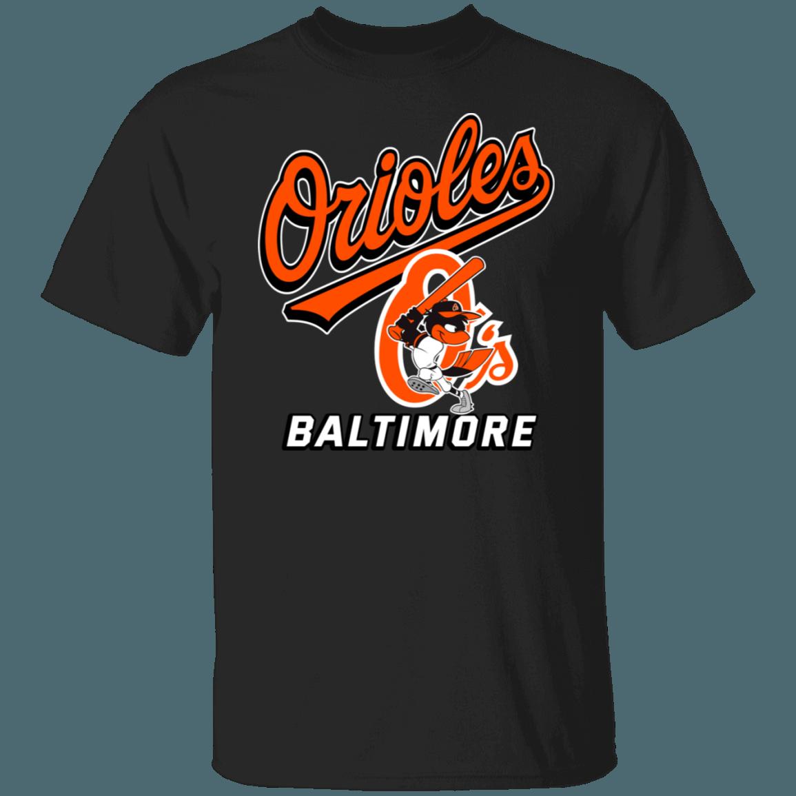 Baltimore Orioles Vintage MLB T-Shirt Sweatshirt Hoodie Gifts for Baseball Fans