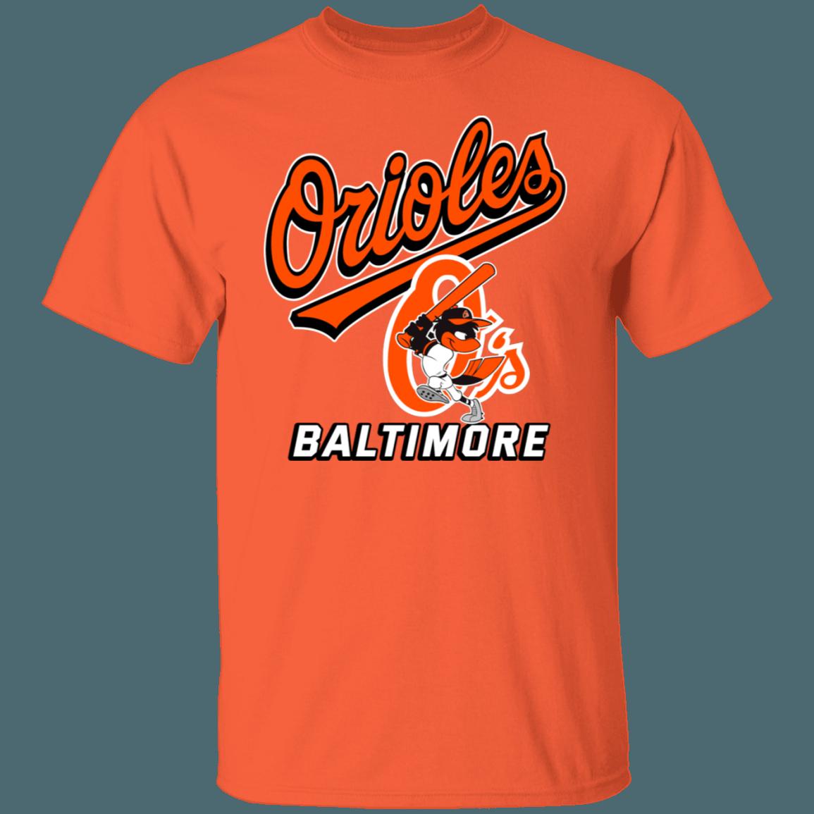 Baltimore Orioles Vintage MLB T-Shirt Sweatshirt Hoodie Gifts for Baseball Fans - Image 2