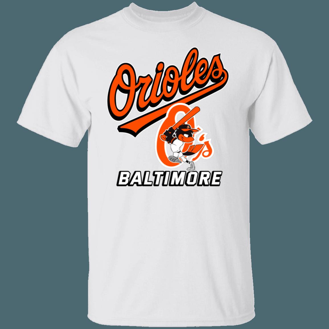 Baltimore Orioles Vintage MLB T-Shirt Sweatshirt Hoodie Gifts for Baseball Fans - Image 3