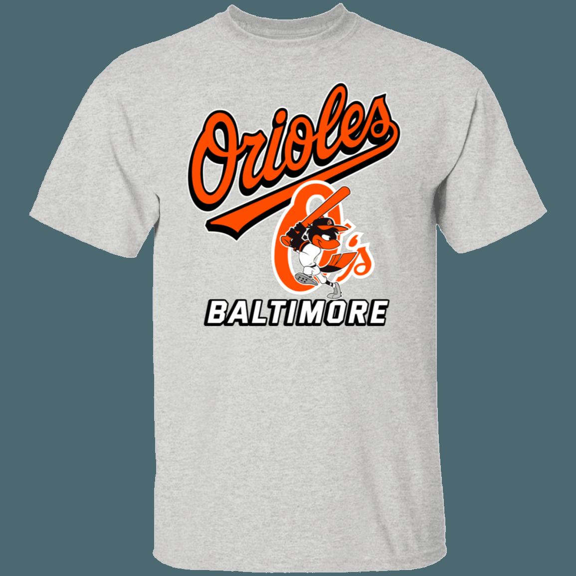 Baltimore Orioles Vintage MLB T-Shirt Sweatshirt Hoodie Gifts for Baseball Fans - Image 4