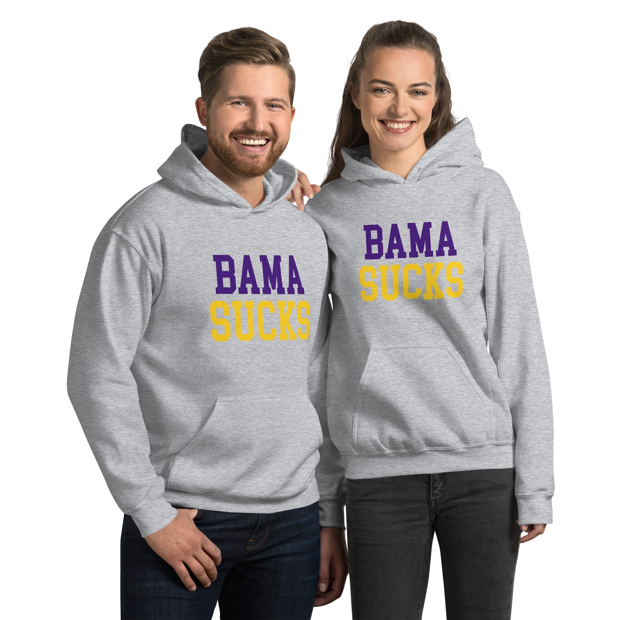 Bama Sucks LSU Rivalry Hoodie Sweatshirt Sport Shirt - Image 2