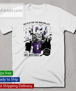 Battle For The Iron Skillet 2022 Tcu Horned Frogs Vs. Smu Mustangs Shirt, University Football Shirt, Tcu Student Gifts