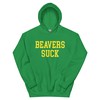 Beavers Suck Oregon Rivalry Hoodie Sweatshirt Sport Shirt Green