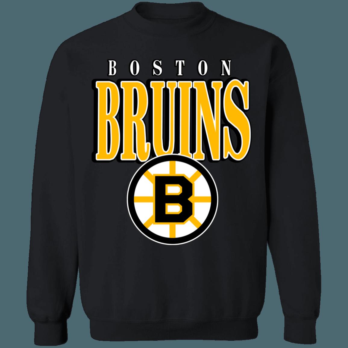 Boston Bruins 1990's Vintage NHL Sweatshirt Hoodie TShirt For Hockey Lovers - Image 3