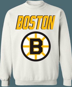 Boston Bruins 90's Retro NHL Sweatshirt Hoodie TShirt For Hockey Lovers