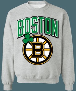 Boston Bruins Celtics Retro NHL NBA Vintage Sweatshirt Hoodie Shirt For NBA Fans