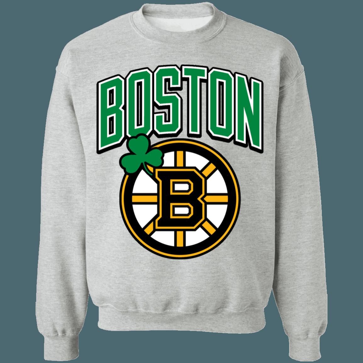 Boston Bruins Celtics Retro NHL NBA Vintage Sweatshirt Hoodie Shirt For NBA Fans