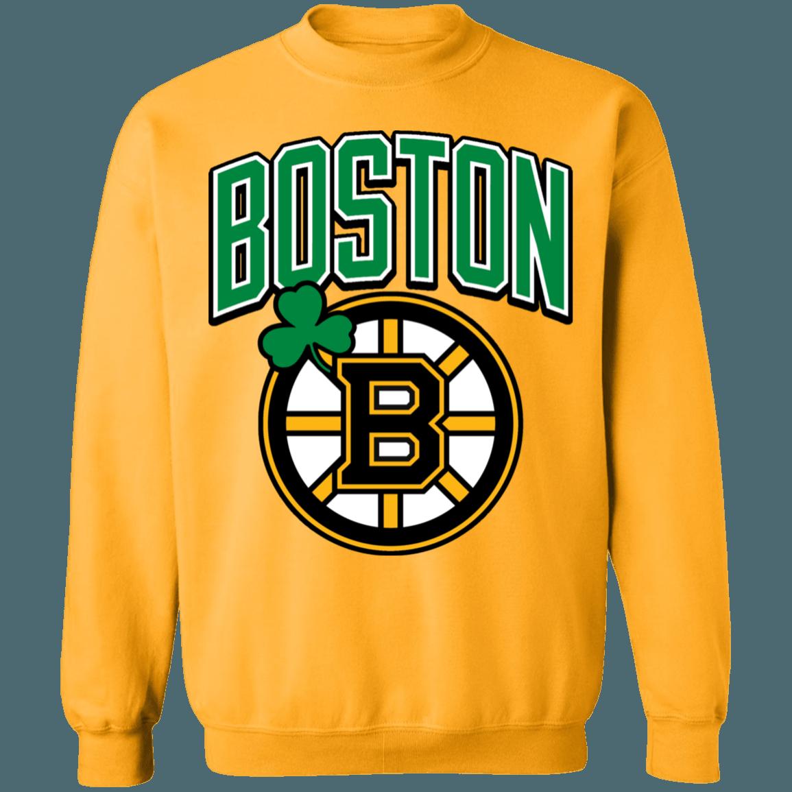 Boston Bruins Celtics Retro NHL NBA Vintage Sweatshirt Hoodie Shirt For NBA Fans - Image 4