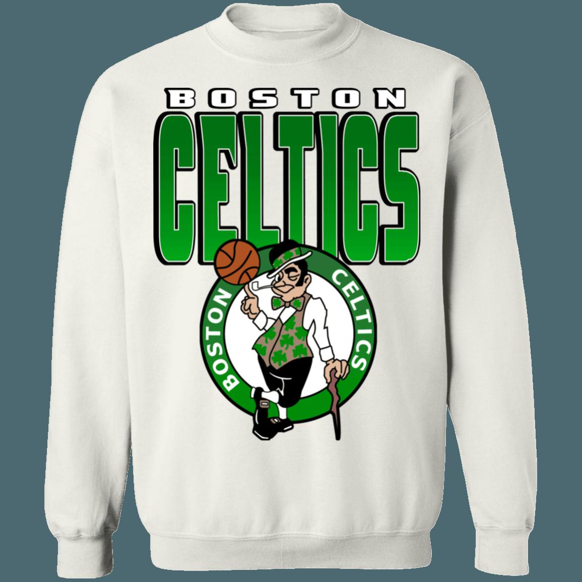 Boston Celtics GRADIENT Retro NBA Vintage Sweatshirt Hoodie Shirt For NBA Fans