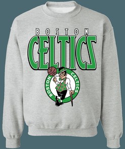 Boston Celtics Retro NBA Sweatshirt Hoodie Shirt For NBA Fans