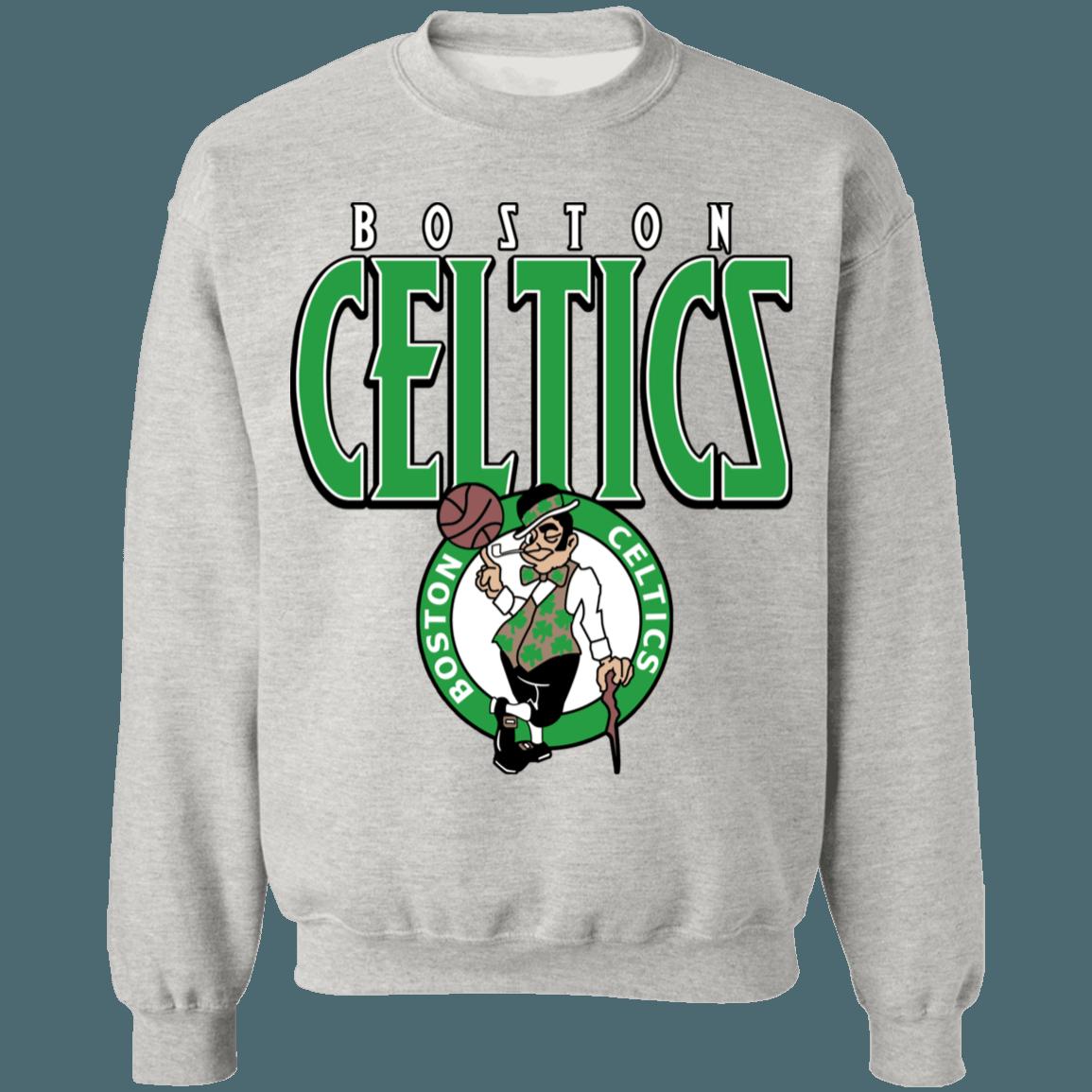 Boston Celtics Retro NBA Sweatshirt Hoodie Shirt For NBA Fans - Image 4