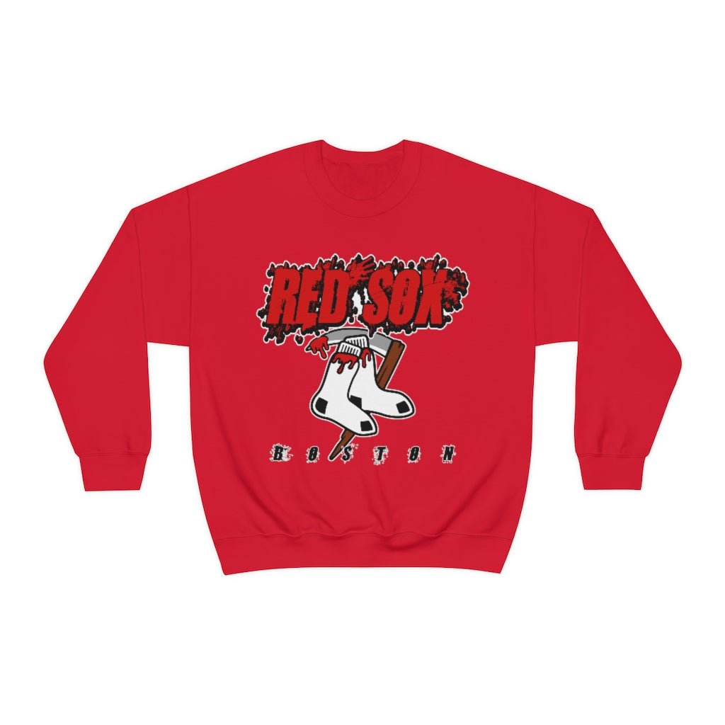 Boston Red Sox HALLOWEEN Retro MLB Crewneck Sweatshirt Hoodie Shirt for Baseball Fans