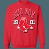 Boston Red Sox Vintage MLB Crewneck Sweatshirt Hoodie Shirt for Baseball Fans