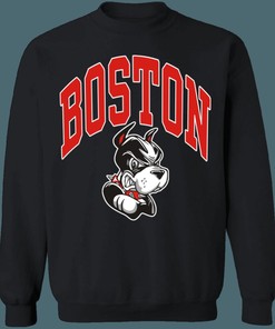 Boston University Terriers Vintage NCAA Sweatshirt Hoodie Shirt For Fans