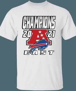 Buffalo Bills 2021 AFC East Division Champions Retro NFL T-Shirt Sweatshirt Hoodie Gifts for Fans