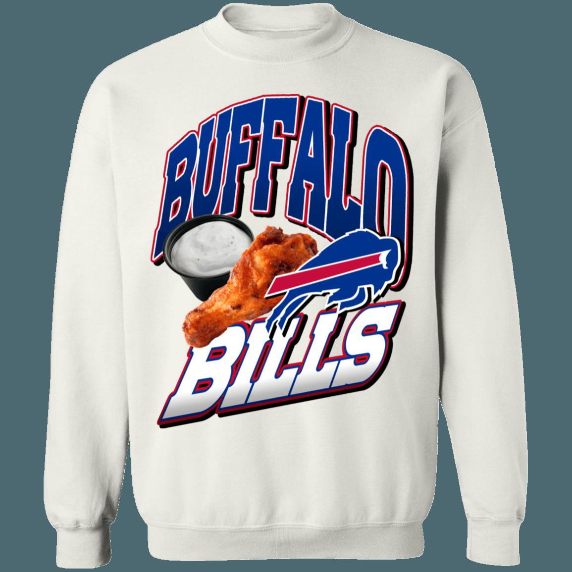 Buffalo Bills BUFFALO WINGS NFL American Football Lover Sweatshirt Hoodie - Image 4