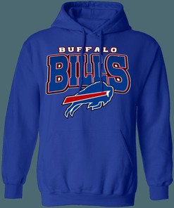 Buffalo Bills Retro NFL Hoodie Sweatshirt Sport Shirt
