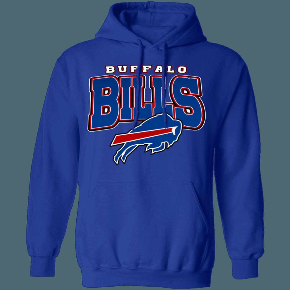 Buffalo Bills Retro NFL Hoodie Sweatshirt Sport Shirt