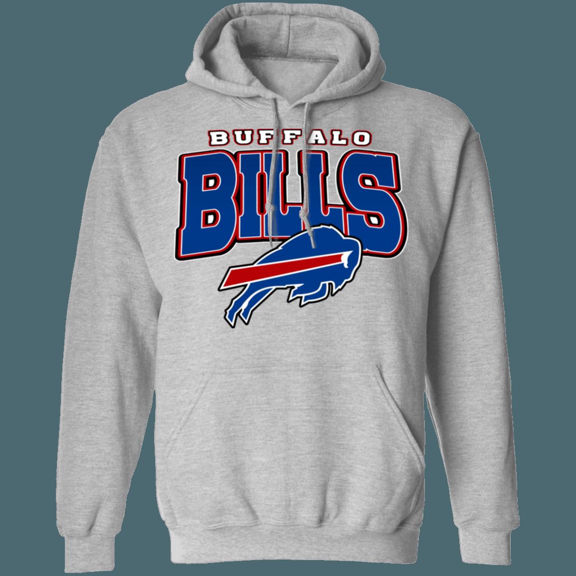 Buffalo Bills Retro NFL Hoodie Sweatshirt Sport Shirt - Image 3