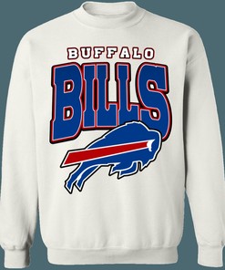 Buffalo Bills Vintage 90's NFL American Football Lover Sweatshirt Hoodie