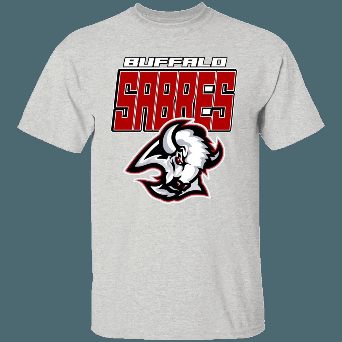 Buffalo Sabres BUFFALO HEAD 90's Retro NHL T-Shirt Sweatshirt Hoodie Gifts for NHL Fans - Image 3