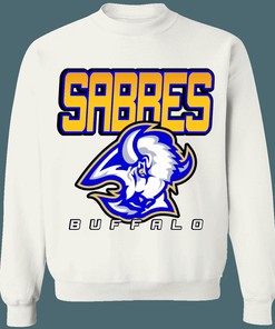 Buffalo Sabres GOAT HEAD Vintage 90's NHL Crewneck Sweatshirt Hoodie Shirt Gifts for NHL Fans