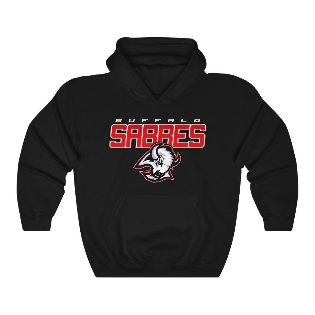 Buffalo Sabres Goat Head Vintage 90's NHL Heavyweight Hoodie Sweatshirt Sport Shirt