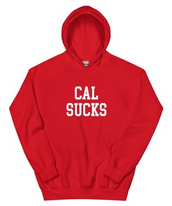 Cal Sucks Stanford Rivalry Hoodie Sweatshirt Sport Shirt