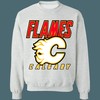 Calgary Flames 90's Retro NHL Sweatshirt Hoodie TShirt For Hockey Lovers