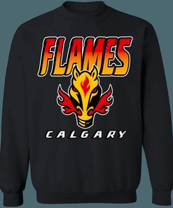 Calgary Flames BLASTY Vintage NHL Heavyweight Crewneck Unisex Sweatshirt Hoodie Shirt