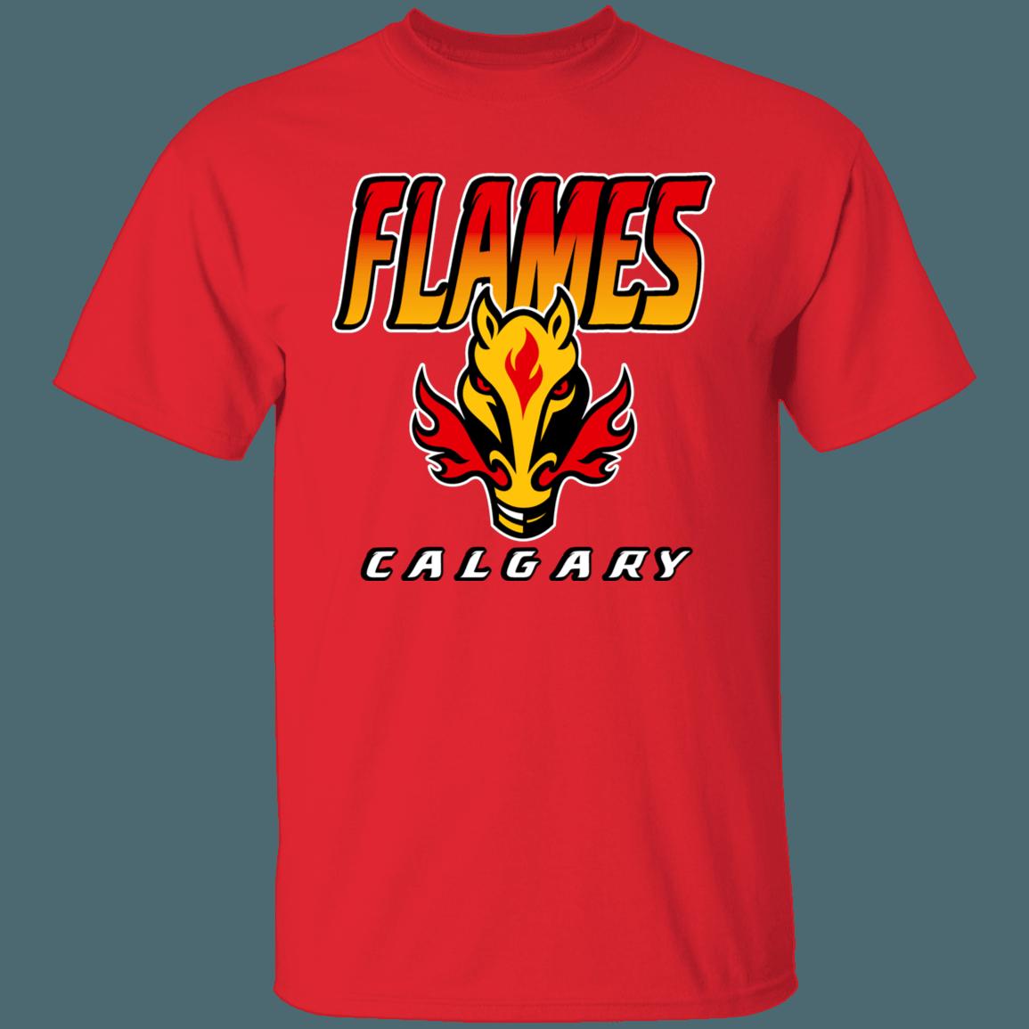 Calgary Flames BLASTY Vintage NHL T-Shirt Sweatshirt Hoodie National Hockey League Shirt - Image 2