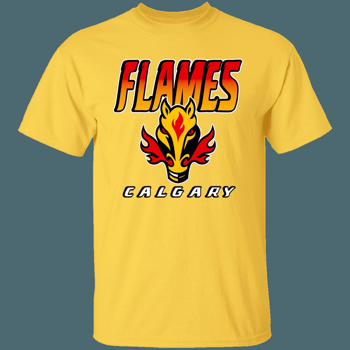 Calgary Flames BLASTY Vintage NHL T-Shirt Sweatshirt Hoodie National Hockey League Shirt - Image 4
