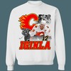 Calgary Flames Jarome Iginla Vintage NHL Sweatshirt Hoodie TShirt For Hockey Lovers