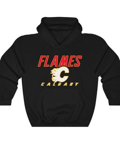 Calgary Flames Retro NHL Unisex Hoodie Sweatshirt Sport Shirt