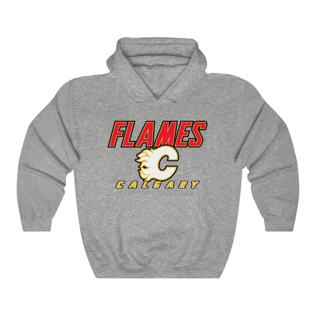 Calgary Flames Retro NHL Unisex Hoodie Sweatshirt Sport Shirt - Image 3