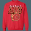 Calgary Flames Vintage NHL Sweatshirt Hoodie TShirt For Hockey Lovers