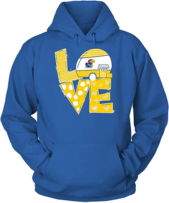 Camping Kansas Jayhawks Shirt, Kansas Basketball Shirts Gifts