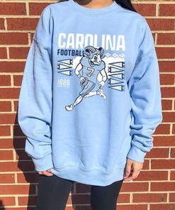 Carolina Football Unc Tar Heels Sweatshirt, North Carolina Shirt, Gift For Fan, Ncaa Carolina, Carolina Fan Gift