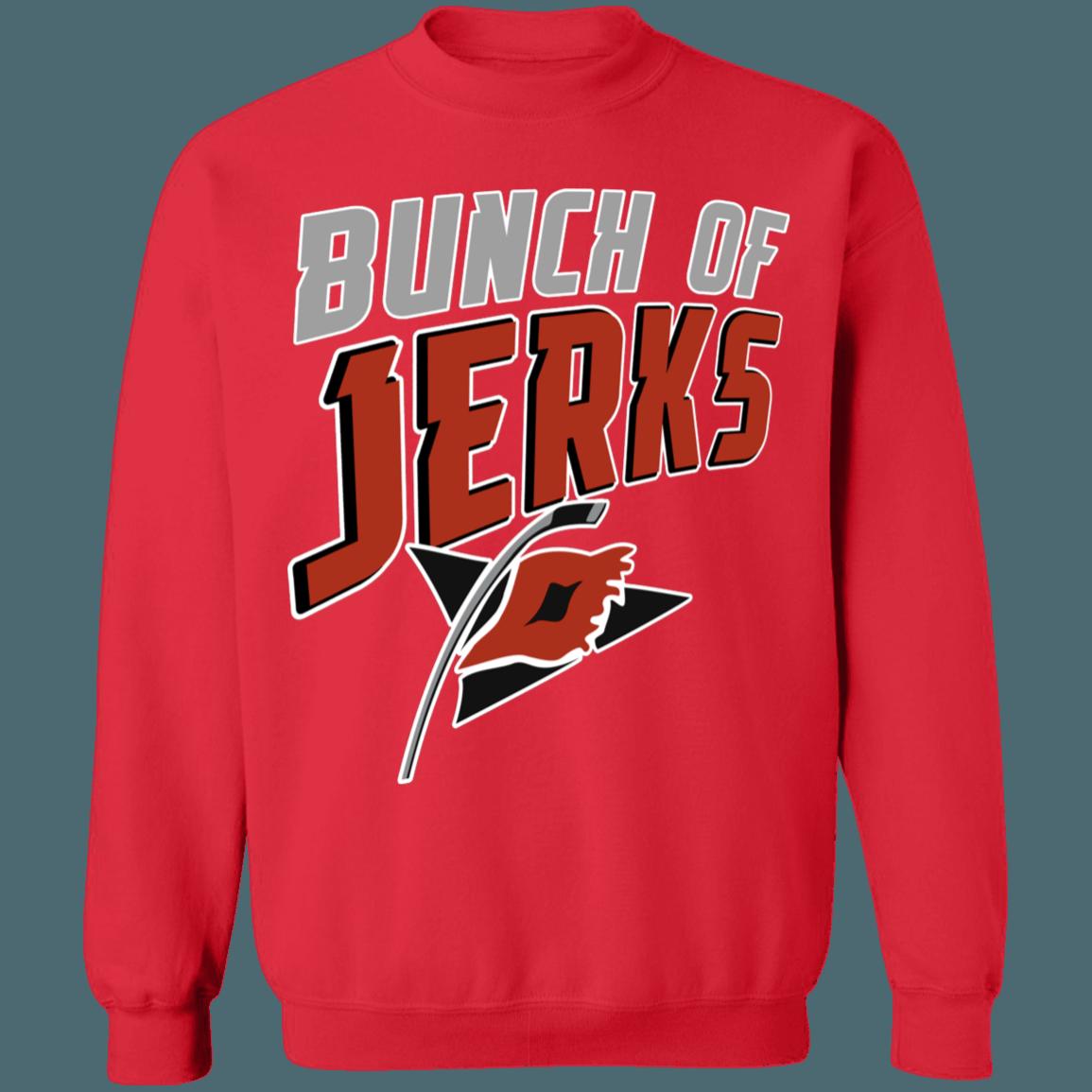 Carolina Hurricanes Bunch Of Jerks Vintage NHL Sweatshirt Hoodie TShirt For Hockey Lovers