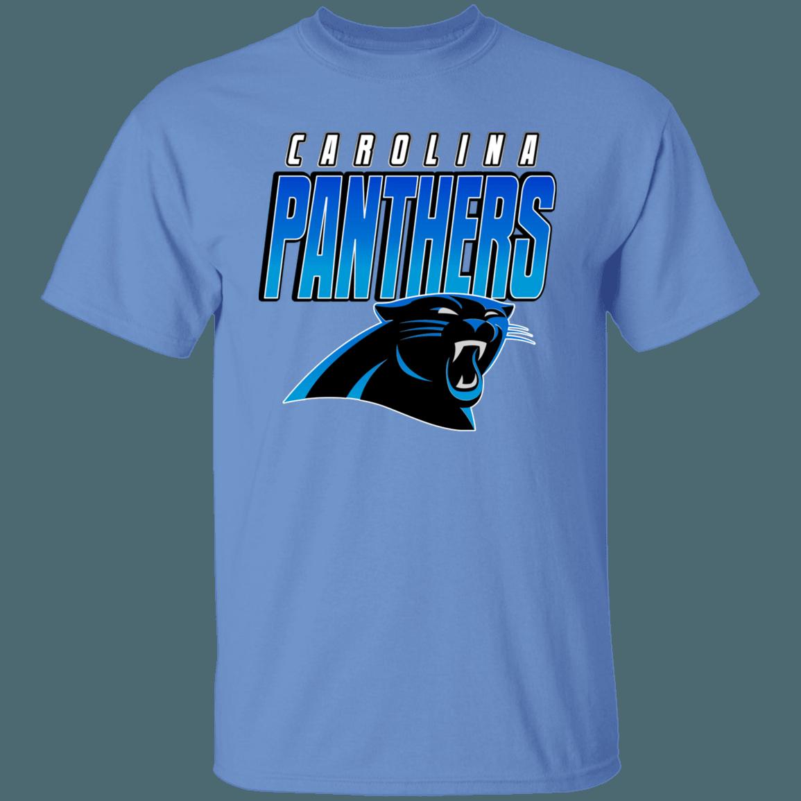 Carolina Panthers Retro 90's NFL T-Shirt Sweatshirt Hoodie Gifts for Fans - Image 2